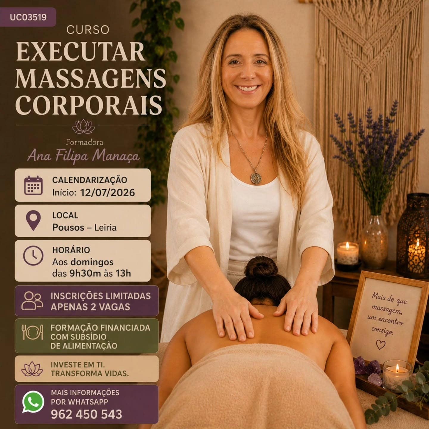 Executar <em>Massagens Corporais</em>