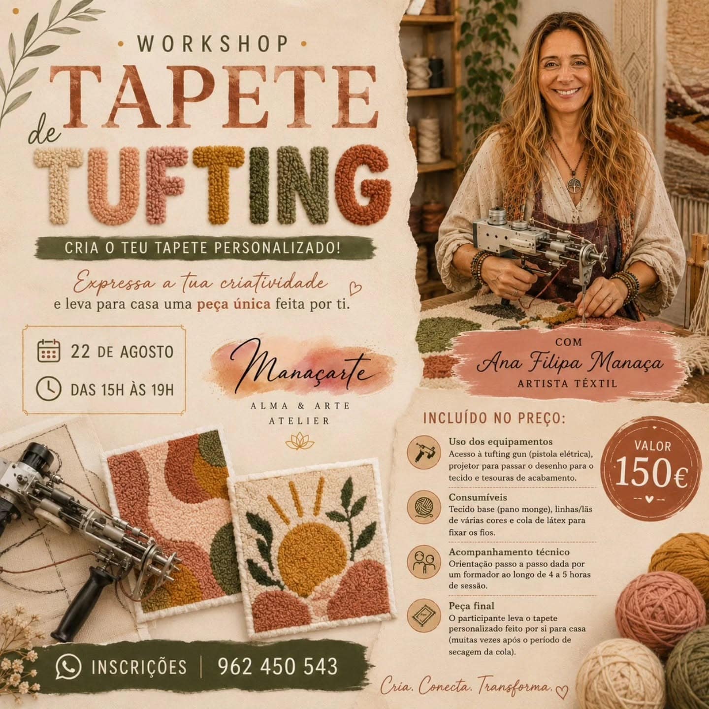 Workshop Tapete de Tufting
